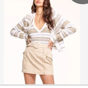 Camilla Belted Mini Skirt